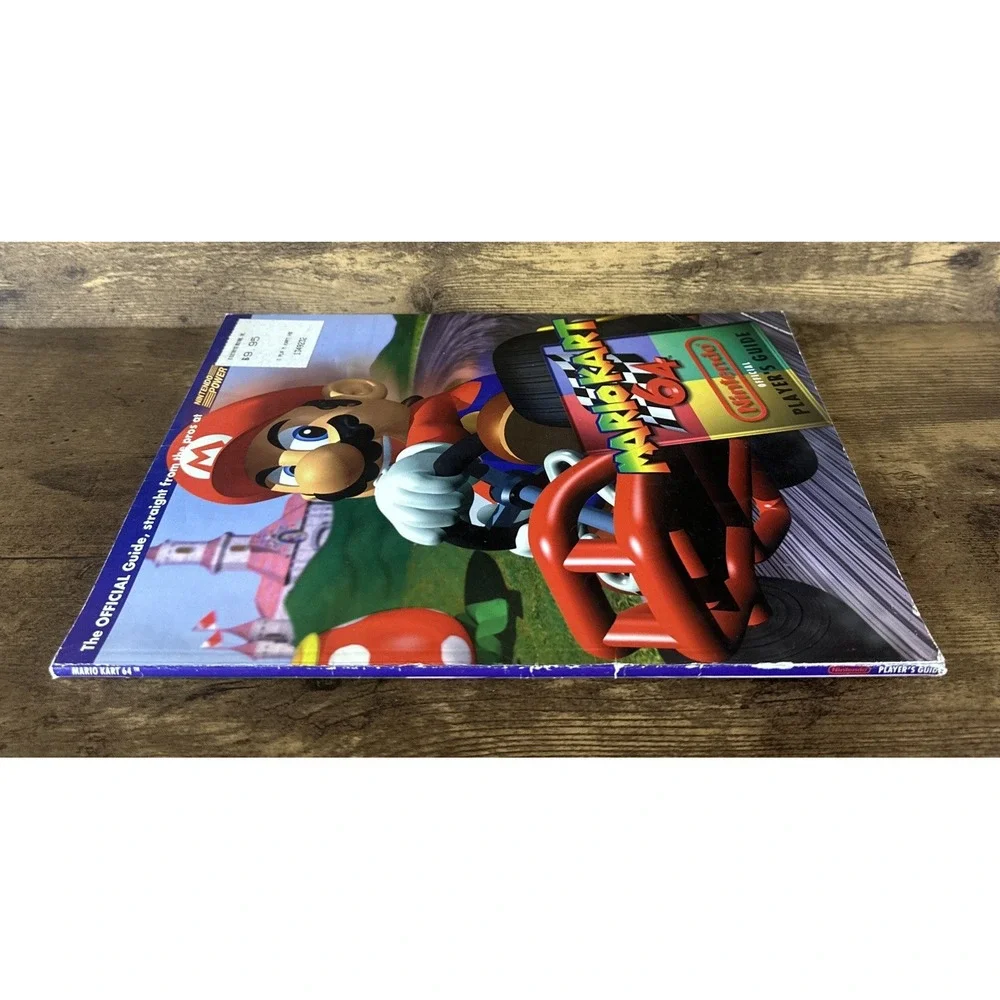 Mario Kart 64 Nintendo Power Official Strategy Players Guide - Nintendo 64 Clean